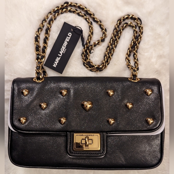 Karl Lagerfeld Bags Nwt Karl Lagerfeld Shimmering Shoulder Bag